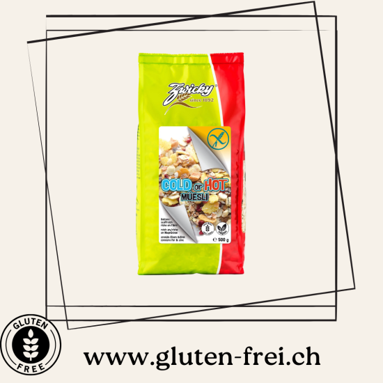 Cold or Hot Muesli Zwicky gluten-free
